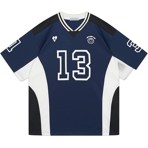 Aelfric Eden Jersey Shirts Color Blocking V-Neck Tee